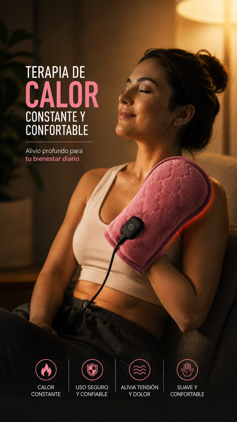 MANOPLA DE TERAPIA DE CALOR