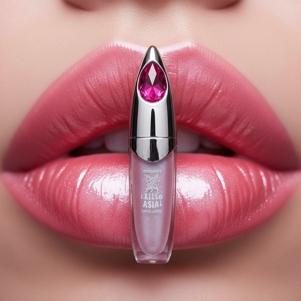 Brillo Labial Diamante Rosado
